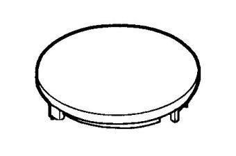 Vacuum Canister Cap w/ O-ring, Black