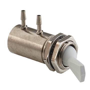 2 Way N.C. Toggle Valve Gray