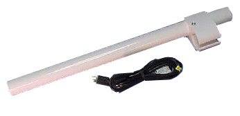 Light Post Extension, 24", Pelton & Crane Bushing, White