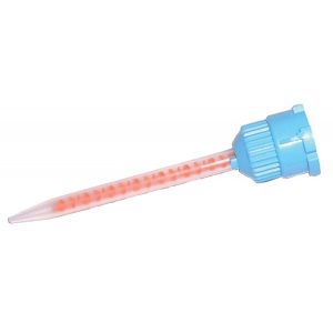 MIXING TIPS CROWN & BRIDGE MATERIAL 10:1 & 4:1 BLUE/ORANGE 25/BAG