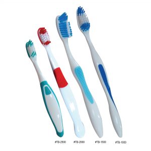 PREMIUM ADULT TOOTHBRUSH RUBBER GRIP 72/BX