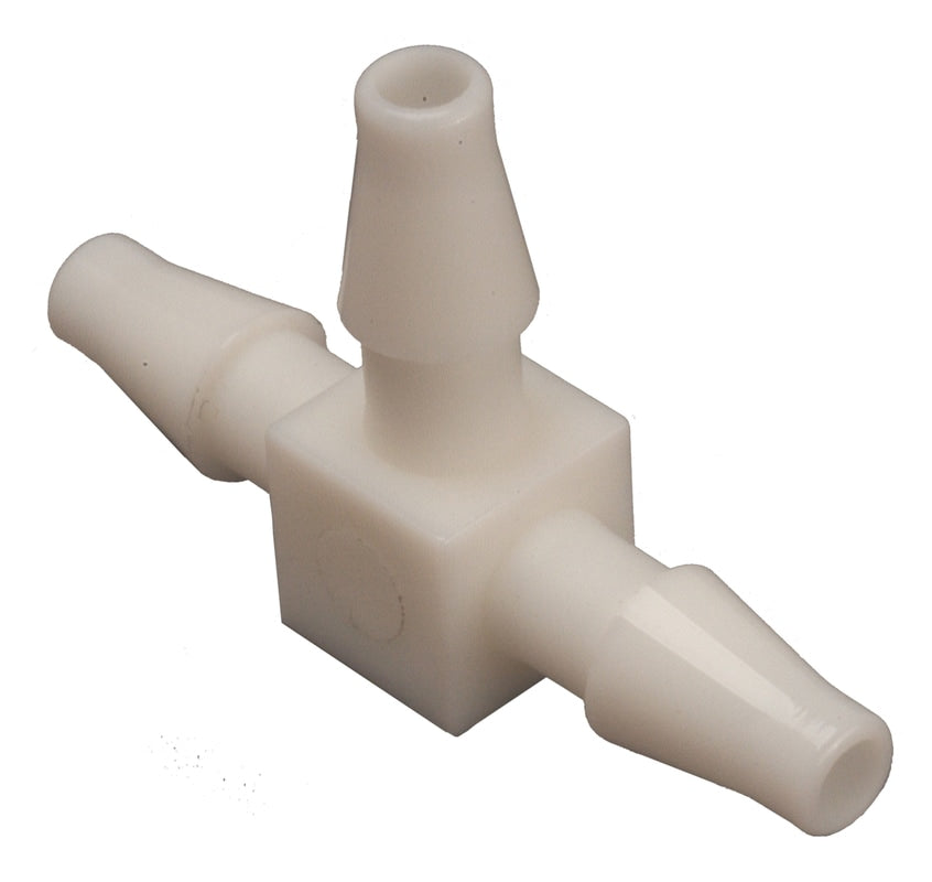 1/8” Plastic barb tee pkg. 10