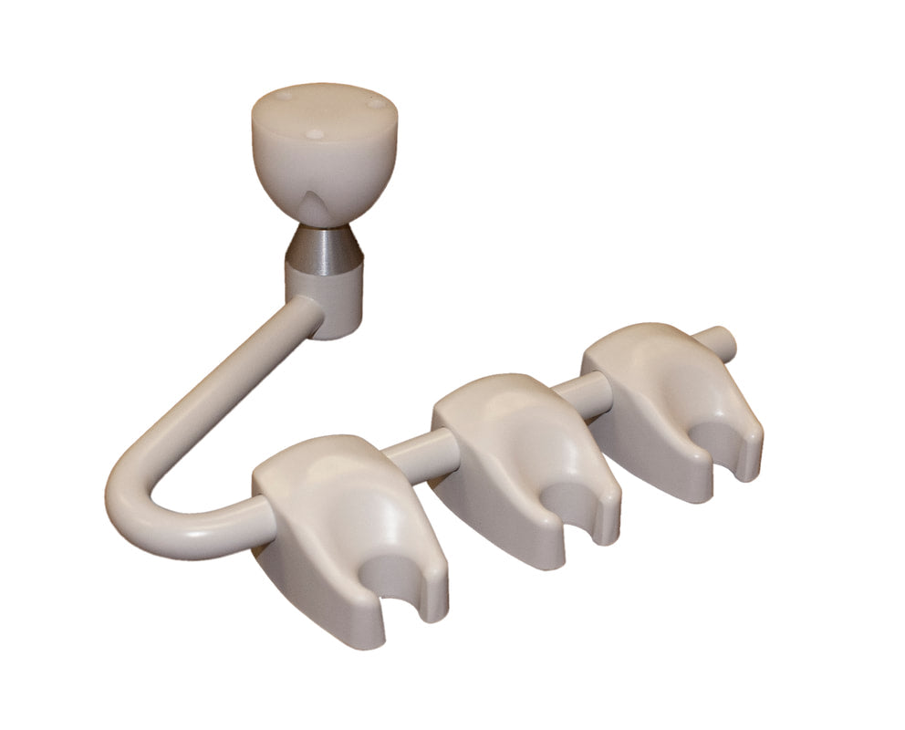 Pivoting Bent Holder Bar 9” Round Block