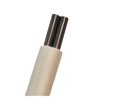 2-hole asepsis syringe tubing, jacketed silcryn TM per ft.