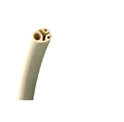 3-hole asepsis handpiece tubing, straight sterling per ft.