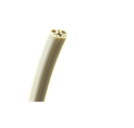 4 hole asepsis tubing per foot, sterling