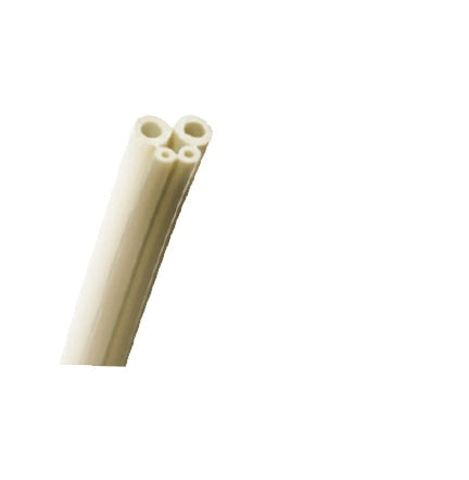 4-hole standard foot control tubing, sterling per ft.