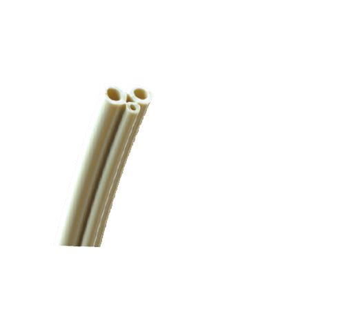 3-hole standard foot control tubing, sterling per ft.