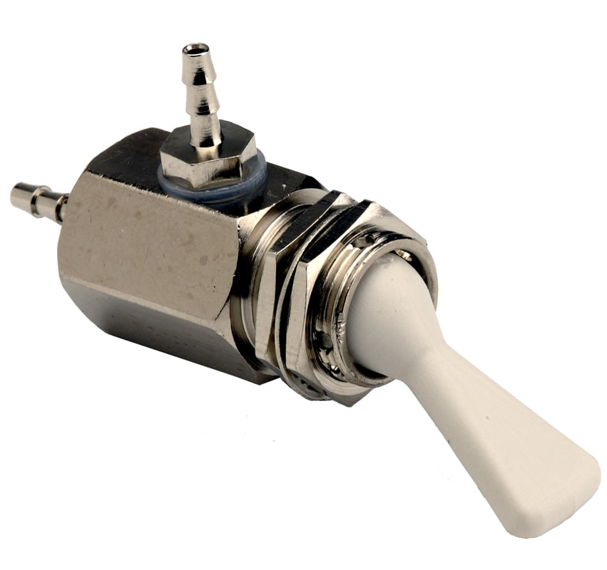 Momentary toggle valve, 2 way without exhaust
