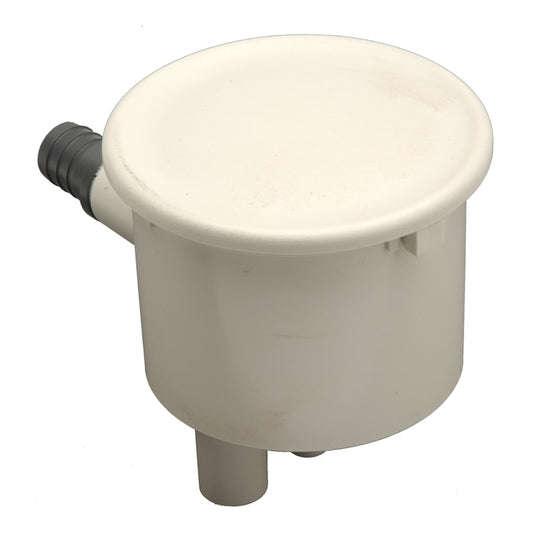 Bayonet side drain canister