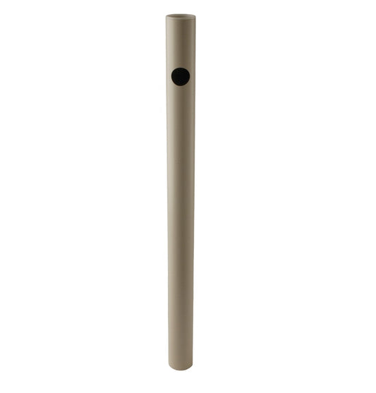 28” 2” dia. post with 1-1-1/4” hole and Pelton Crane Adapter