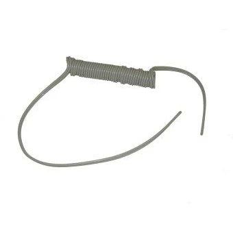 DCI - Syringe Tubing, 2 Hole, Coiled Gray