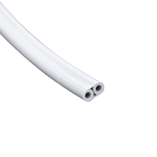 FC Tubing, 2 Hole, Poly Asepsis Gray