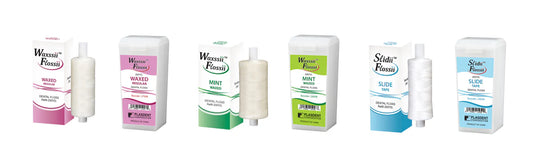 WAXED NYLON FLOSS, Mint Flavored (200 yard/roll)