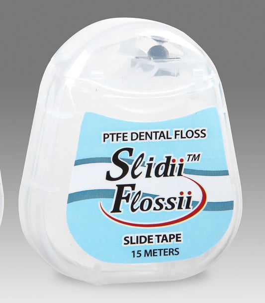 SLIDE DENTAL FLOSS, Unflavored (200 yard/roll)