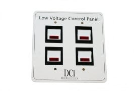 Low Voltage Control Panel, Dual Switch