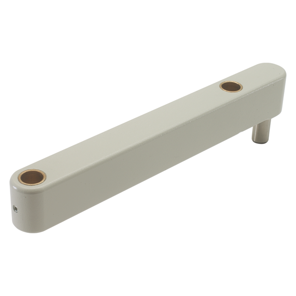 Rigid Arm, 8" Dual Pivot Arm, Gray