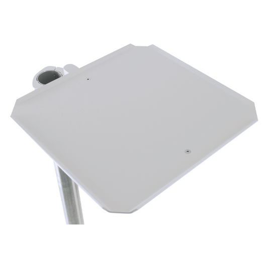 Utility Shelf, Post Mount, Gray
