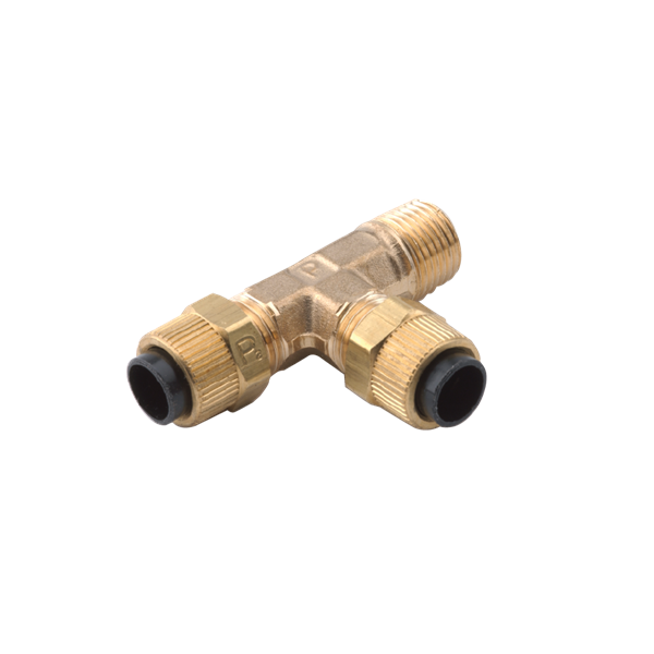1/4" Poly Tee x 1/8" MPT