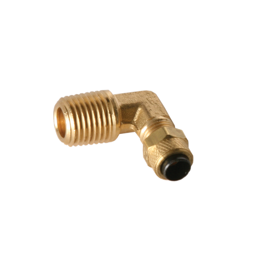 3/8" Poly x 1/8" MPT Elbow
