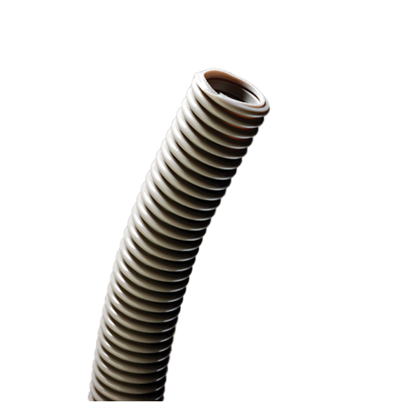 Vacuum Tubing, 5/8" I.D., Corrugated Gray
