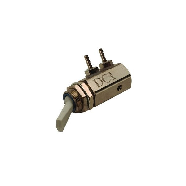 Toggle Cartridge Valve, Momentary, Side Port, 3-Way  Normally Closed, Gray