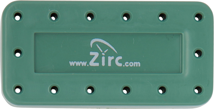 Zirc 14-Hole Magnetic Bur Blocks