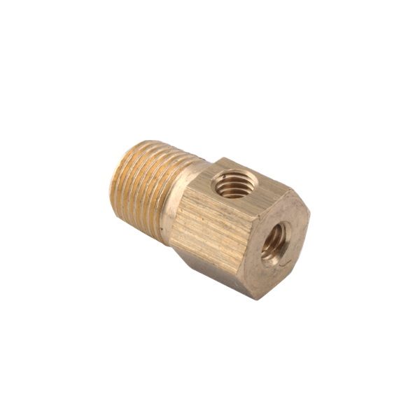 10-32 x 1/8" MPT Cross Connector