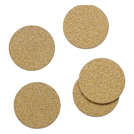 Filter Disc, Bronze, 5/8 O.D. x 1/16, to fit A-dec Water Filters; Pkg of 5