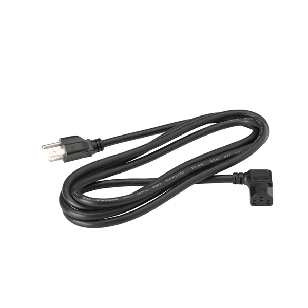 Power Cord, Right Angle, #16 Gauge