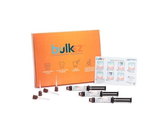 Bulk EZ Trial Kit
3 Syringes (6 gm ea.) -- A1, A2, A3 -- 20 Automix Tips (10 each: 17 and 19 gauge)