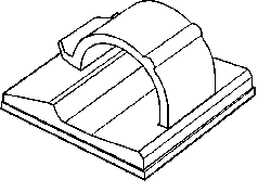 CORD CLIP ADC058