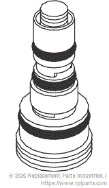 CARTRIDGE (WATER VALVE) ADV163