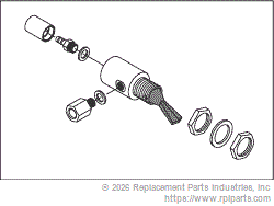 CUP FILL TOGGLE VALVE (BLACK) ADV179