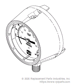 PRESSURE GAUGE (JACKET) AMG287