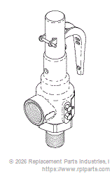 SAFETY VALVE (50 PSI) AMV201