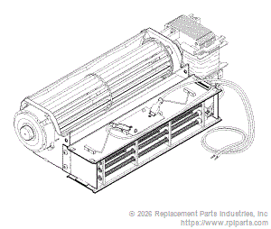 HEATER AND FAN ASSEMBLY ATA670