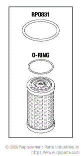 CARBON FILTER ELEMENT CME104