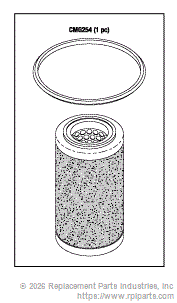 PARTICULATE FILTER ELEMENT CME228