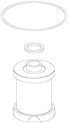 COALESCING FILTER ELEMENT CMK005