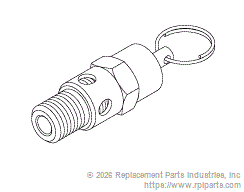 SAFETY VALVE (125 PSI) CMV046