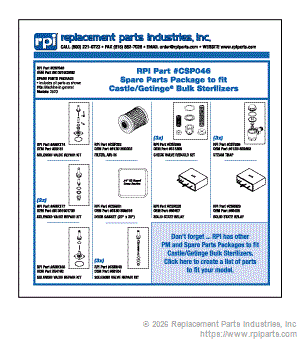 SPARE PARTS PACKAGE CSP046