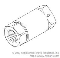 CHECK VALVE (3/8") CSV076