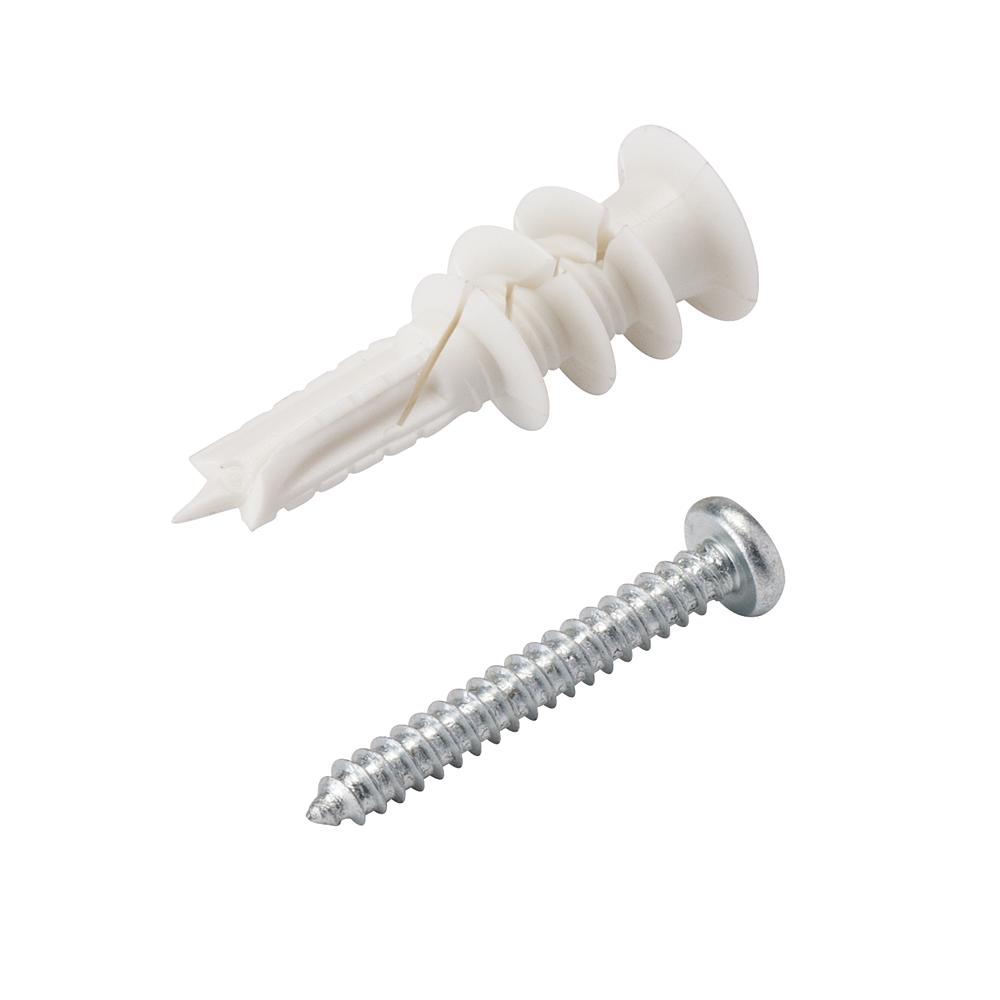 DCI 6815 – Wall Anchors w/Screws, Nylon; Pkg of 25