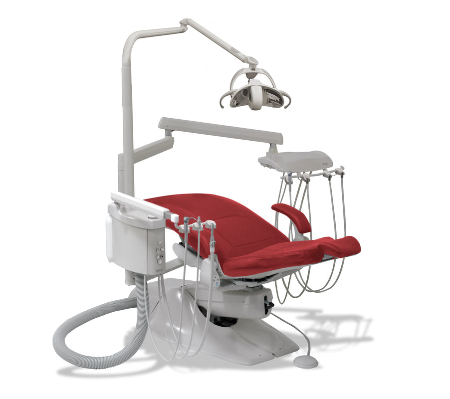 Operatory System with side box and telescoping vacuum arm w/o stools
