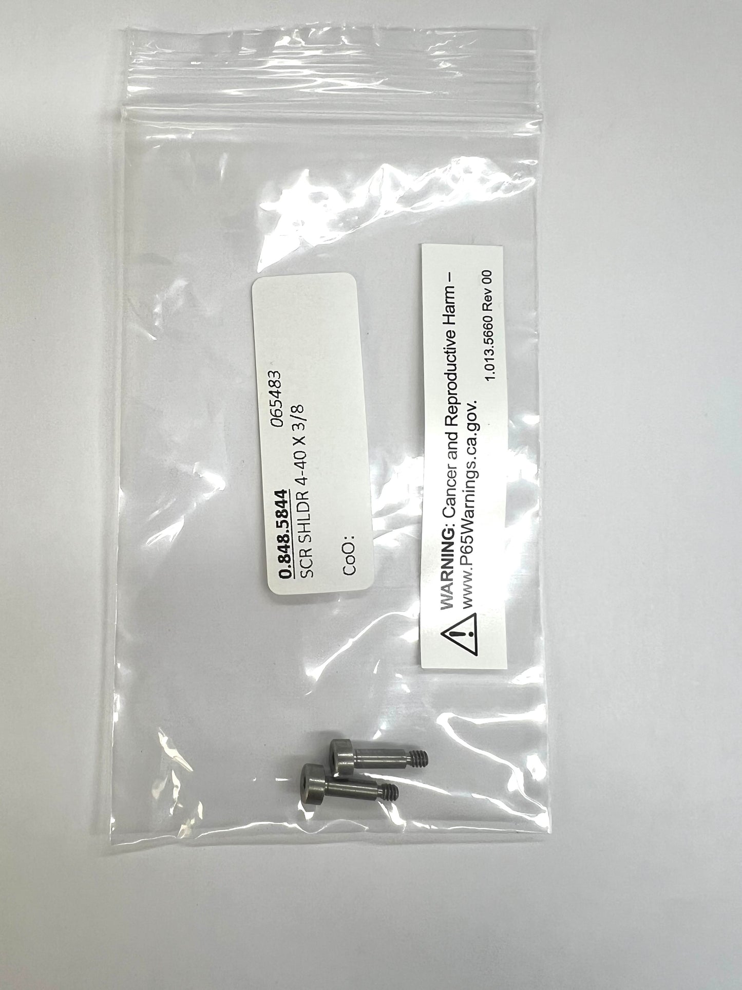 Pelton & Crane - SCR SHLDR 4-40 X 3/8