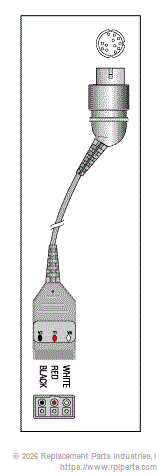 PATIENT CABLE-3 LEAD DUAL KCC012
