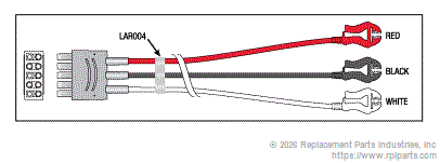3 LEADWIRE SET - 30" MULTI-LINK/PINCH LKM053