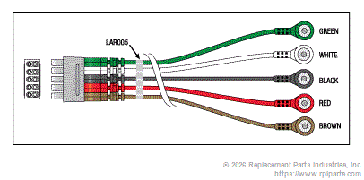 5 LEADWIRE SET - 30" MULTI-LINK/SNAP LKM056