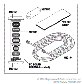 HAND CONTROL MIC304